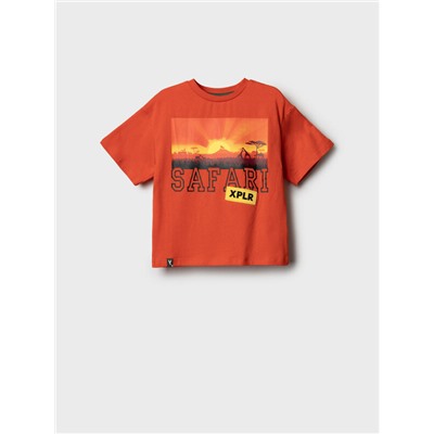 Фуфайка трикотажная для мальчиков (футболка)