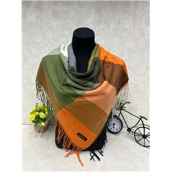 Платок  из кашемира и шерсти, цвет мультицвет