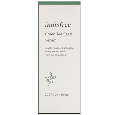 Innisfree, Сыворотка с экстрактом семян зеленого чая, 80 мл (2,7 жидк. унции)