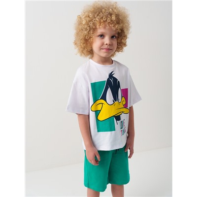 Комплект трикотажный для мальчиков: фуфайка (футболка), шорты