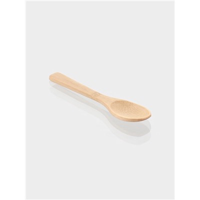 Сахарница Bella Tenero «Эко», 300 мл, 8×8×8.5 см, с бамбуковой крышкой и ложкой, стекло, прозрачная