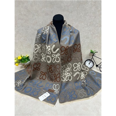 Мягкий палантин из кашемира мультицвет