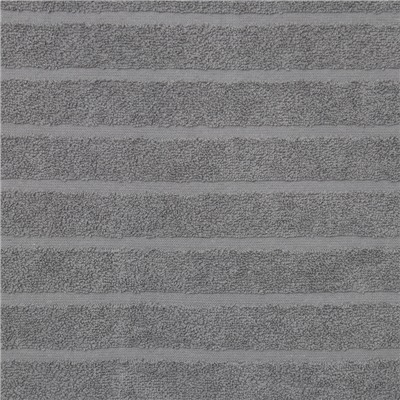 Полотенце для ног LoveLife Lines, 50×90 см, хлопок 100%, серое