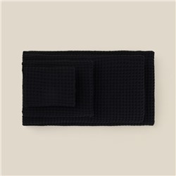 Полотенце вафельное SL HOME: Basic "Дарк Маре" 50х90 см, 100% хлопок, 340 г/м2