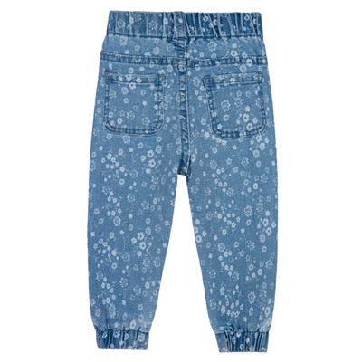 Брюки детские текстильные джинсовые для девочек