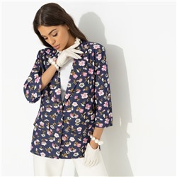 Жакет прямого силуэта, Всемирное признание (blue)