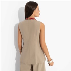 Жилет приталенный, Льняная сказка