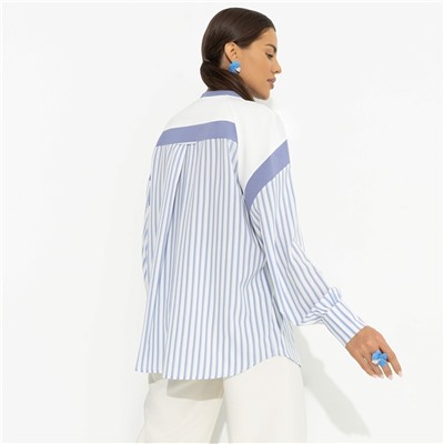 Свитшот комбинированный, Всплеск эмоций (blue)