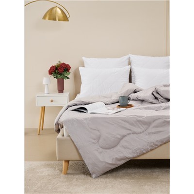 Одеяло Сатин-Жаккард - Серебро