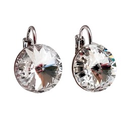 Серьги с кристаллами Swarovski