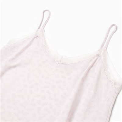 Пижама женская (майка, шорты) KAFTAN, размер 52-54, сиреневая