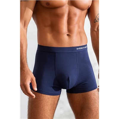 Трусы, набор - 3 штуки муж BeGood UMJ1205A Underwear темно-синий