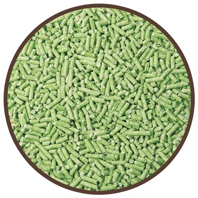 Наполнитель для кошачьих туалетов Tofu Green Tea, растительный комкующийся, 12 л, Cat Step