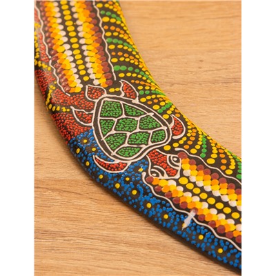 Сувенир Бумеранг «Цветная волна», 50×6×1 см