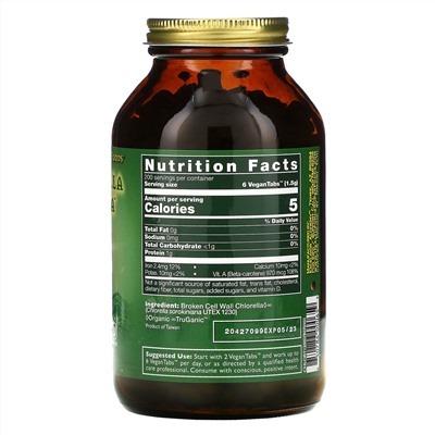HealthForce Superfoods, Хлорелла манна, 1200 растительных таблеток