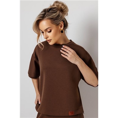 Блузка женская  4482Т/03/Коричневый