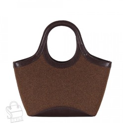 Сумка женская кожаная 56082BD brown Baidou/30