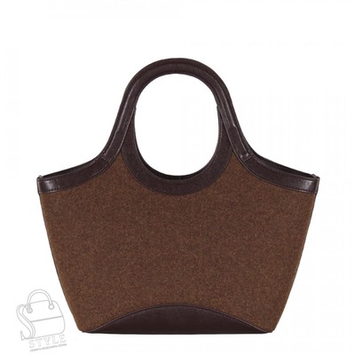 Сумка женская кожаная 56082BD brown Baidou/30