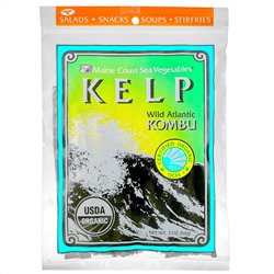Maine Coast Sea Vegetables, Бурые водоросли, дикая атлантическая морская капуста, 56 г (2 унции)
