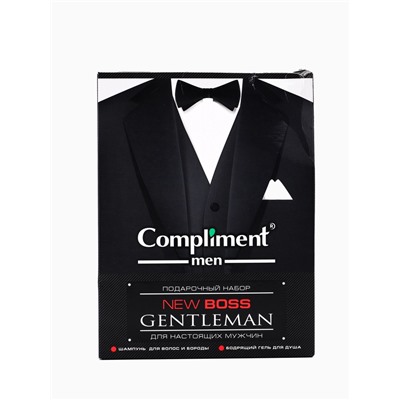 УЦЕНКА Набор № 1770 Compliment New Boss Gentleman: Шампунь, 250 мл, Гель для душа, 250 мл