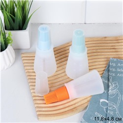 Кисточка масленка силиконовая 11,8x4,8 см / SH-721 /уп 300/