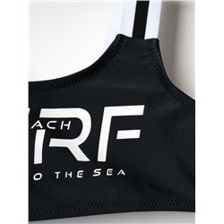 Купальный костюм трикотажный для девочек