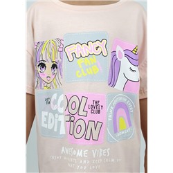 6-63-1. (Фуфайка для девочки, Лунева )