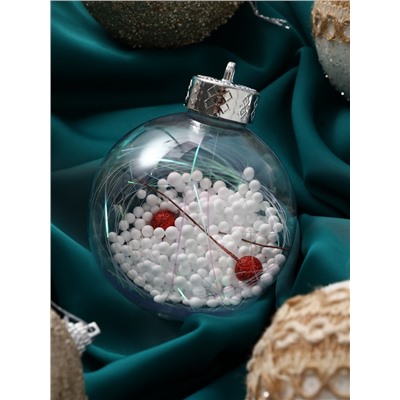 Ёлочные игрушки «Орсон», шары новогодние, d=8 см, 9 шт., люкс