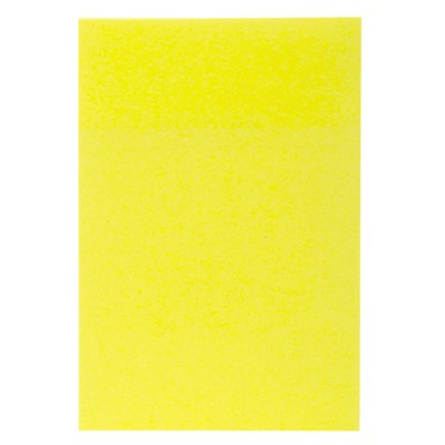 Бумага для заметок с клеевым краем 76х51 мм 100 листов "NEON" желтая 090327 Хатбер