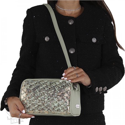 Сумка женская  29018-10 olive green Velina Fabbiano-Safenta/50