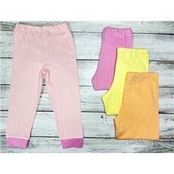 Штанишки детские однотонные(интерлок) для девочки