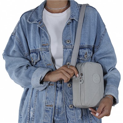 Сумка 8761MD l.gray Mindesa