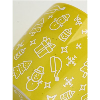 УЦЕНКА Кружка керамическая новогодняя«Новый год», 370 мл, МИКС