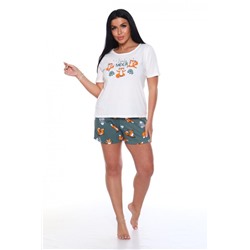Пижама 6035 (Молочный)