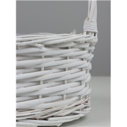 Корзина плетёная Dayton, ива, белый