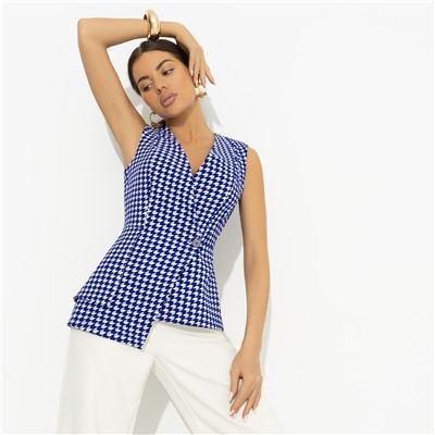 Жилет дизайнерский, Стильный лидер (синий)