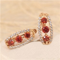 Серьги позолота  H01-13382
