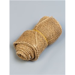Лента из джута, 0.15×5 м, плотность 190 г/м², плетение 26×26 нитей
