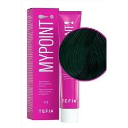 TEFIA Mypoint Зеленый корректор для волос / Permanent Hair Coloring Cream, 60 мл KRISTALLER, 1130574