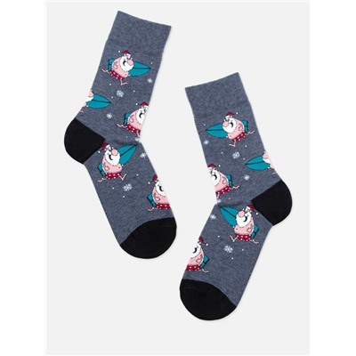 Новогодние БРЕСТСКИЕ НОСКИ МУЖСКИЕ 2146 NEW YEAR