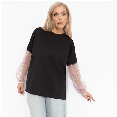 Футболка с декоративными рукавами, Модный бунт (магия)