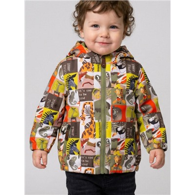 Куртка детская текстильная с полиуретановым покрытием для мальчиков (ветровка)