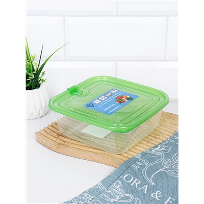 Контейнер квадратный 680 мл / ZP3047A /уп 72/288/ ДОП СКИДКА НА КОРОБ 3%