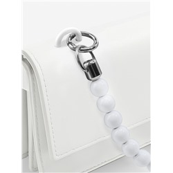 Ручка для сумки, 34×1.5 см, белая