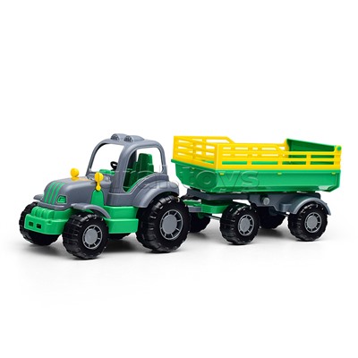 Трактор с прицепом №2 "Крепыш"