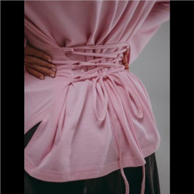 Лонгслив женский Бренда (Розовый)