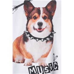 Фуфайка трикотажная для девочек (футболка) PLAYTODAY, 1240052