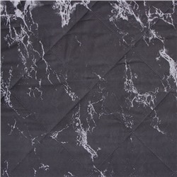Покрывало 2-спальное LoveLife Gray marble, 180×210±5 см, микрофайбер