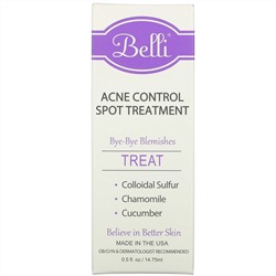 Belli Skincare, Acne Control Spot Treatment, 0.5 fl oz (14.75 ml)