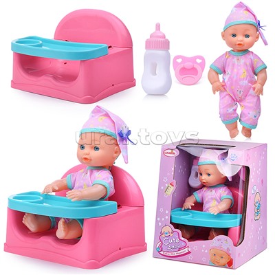 Пупс с аксессуарами "Олечка" в коробке